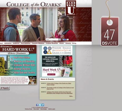 01 - College of the Ozarks