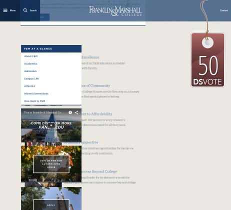 01 - Franklin & Marshall College