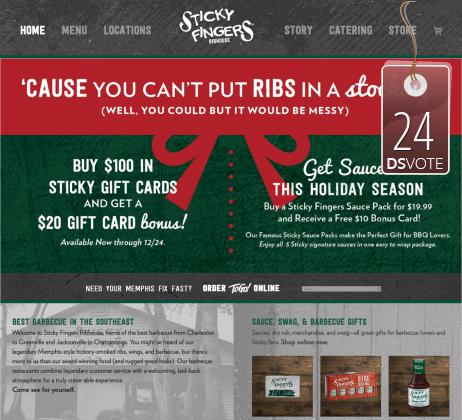 01 - Sticky Fingers Ribhouse